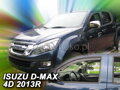 Deflektory ISUZU D-MAX 2/4D 2012R-> 2019 (IIgen)