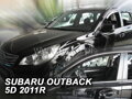 Deflektory SUBARU OUTBACK IV 5D od roku 2009 do 2014