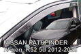 Deflektory  Nissan Pathfinder IV R52 5D 2012-2020