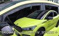 Deflektory Škoda Enyaq Coupe IV 5D 2022 (+ zadné)