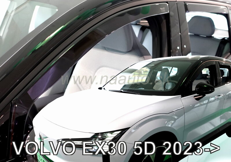 Deflektory  VOLVO EX30 5D 2023-> (+ zadné)