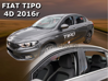 Deflektory Fiat Tipo 5D 16R (predné + zadné)