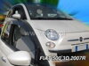 Deflektory FIAT 500 3D 2007R.  a vyššie