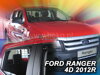 Deflektory FORD RANGER 4D 2012R  a vyššie (+zadné)