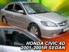 Deflektory HONDA CIVIC  4d  2001-2005r. sedan