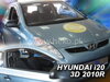 Deflektory HYUNDAI i20 3D 2010R  a vyššie