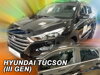 Deflektory HYUNDAI TUCSON III 5D  od roku 2015R do 2020 (+zadné)