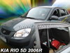 Deflektory KIA RIO  5d  2005R.-> (+zadné) htb