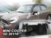 Deflektory MINI COOPER 5D 2011R.  a vyššie(+zadné)