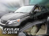 Deflektory LEXUS  RX 5D 2010R.(AL10)  a vyššie