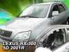 Deflektory LEXUS  RX300 5D 1999R. a vyššie(verzia USA)