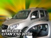 Deflektory MERCEDES CITAN  W 415 3/5D  2012r.  a vyššie