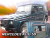 Deflektory MERCEDES klasa  G 5D (+zadné)