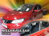 Deflektory NISSAN PULSAR 5D 2014R->(+zadné)