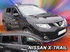 Deflektory NISSAN X-TRAIL III (T32) 5D od roku 2013 do 2021 (+zadné)