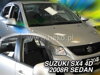 Deflektory SUZUKI SX4 4D 2008R (+zadné) SEDAN  a vyššie