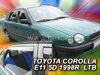 Deflektory TOYOTA COROLLA  E 11   5d  07/1997r.-2001r.   TMP-80 (+zadné) HTB