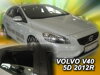 Deflektory VOLVO V40  5d  2012r.  a vyššie (+zadné)