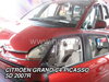 Deflektory CITROEN C4 GRAND PICASSO od 2007 do 2013 + zadné deflektory