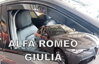 Deflektory ALFA ROMEO GIULIA 4D 2016-> (predné)