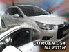 Deflektory CITROEN DS 4 od 2011 do 2018