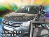 Deflektory CITROEN C4 II od 2010 do 2017 + zadné deflektory