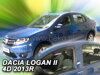 Deflektory DACIA LOGAN II 4D 2013R.->(+zadné)