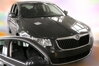 Deflektory ŠKODA SUPERB II sedan od 10/2008 + zadné deflektory