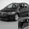 Deflektory VW GOLF SPORTSVAN od 2014 + zadné deflektory