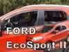 Deflektory FORD Ecosport 2014 -> (predné + zadné)