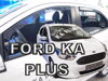 Deflektory FORD Ka plus 2014 -> (predné + zadné)