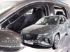 Deflektory HYUNDAI TUCSON IV 5D  od roku 2020 a vyššie (+zadné)