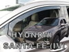 Deflektory HYUNDAI SANTA FE IV od 2018 do 2023 + zadné deflektory