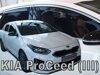 Deflektory KIA ProCeed III od 2019 + zadné deflektory