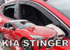 Deflektory KIA STINGER od 2017 do 2023 + zadné deflektory