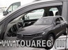 Deflektory VW TOUAREG III od 2018 + zadné deflektory
