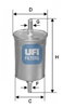 Palivový filter UFI 31.722.00