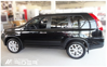 Ochranné lišty dverí Nissan X-Trail 08R a vyššie, MODEL F-43