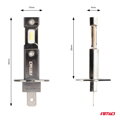 LED žiarovky hlavného svietenia Hybrid séria H1 6000K Canbus 60W AMIO-04112