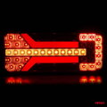 Svetlo zadné združené LED dynamické ĽAVÉ RCL-01-LR