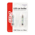 LED žiarovky STANDARD 3014 12SMD Festoon C5W C10W C3W 36mm White 12V