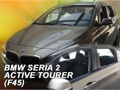 Deflektory BMW seria 2 F45 5D 15R (+zadné) active tourer