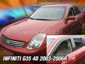 Deflektory INFINITI  G-35 4D 2003-2006R