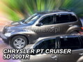 Deflektory CHRYSLER  PT CRUISER 5D 2001R.  a vyššie (+zadné)