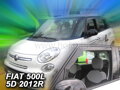 Deflektory FIAT 500L 5D 2012R.  a vyššie