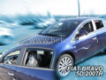 Deflektory FIAT BRAVO 5D 03.2007R  a vyššie (+zadné)