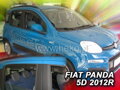 Deflektory FIAT PANDA III 5d  02/2012r. a vyššie(+zadné)