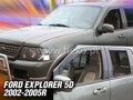 Deflektory FORD EXPLORER III 5d 2002-2005r. (+zadné)