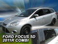 Deflektory FORD FOCUS MK3 combi od 2011 do 2018 + zadné deflektory