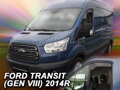 Deflektory FORD TRANSIT (genVIII) od 2013 krátke deflektory